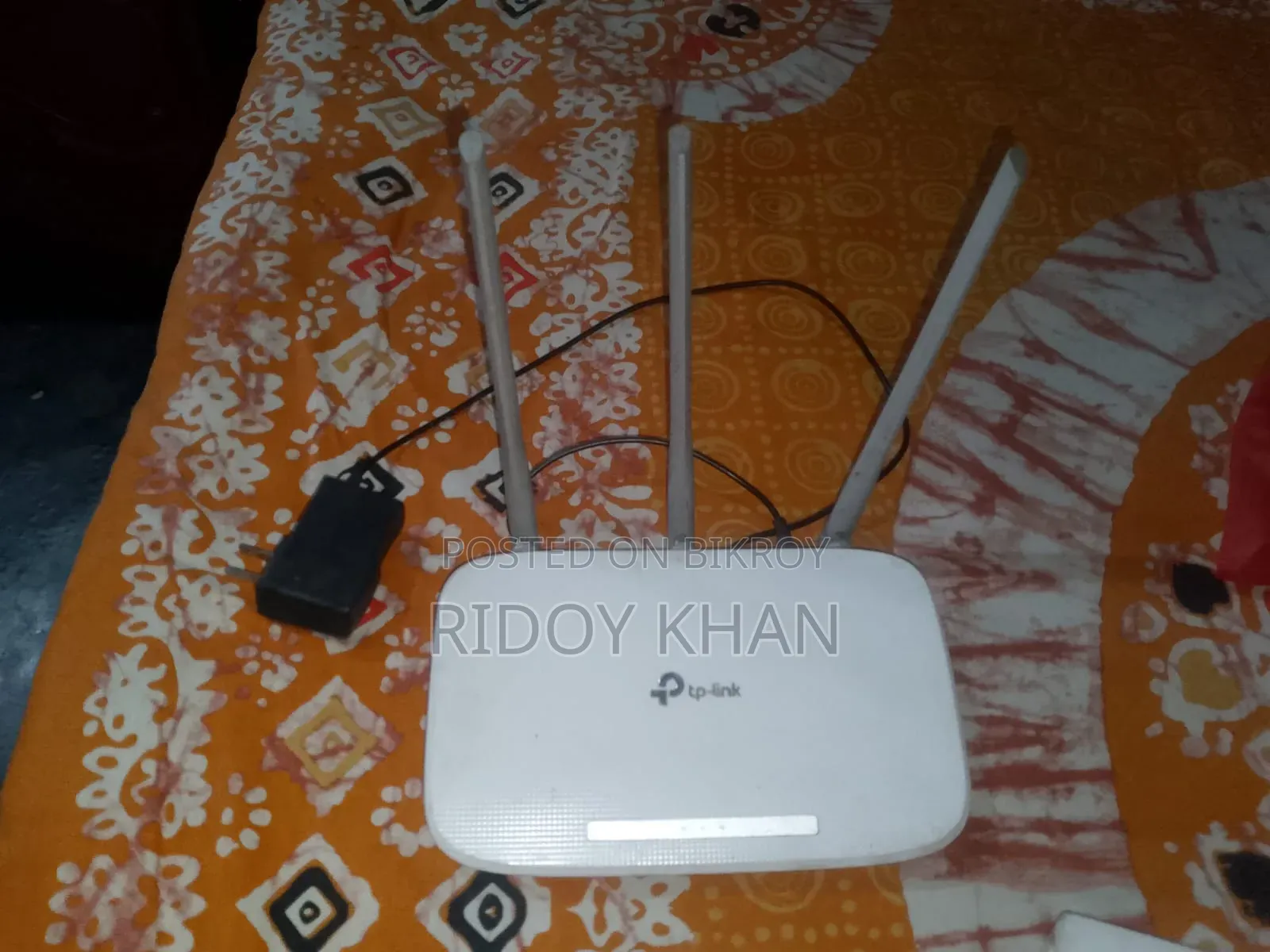 Router Tp Link Polo Hawaii. Internet Optical Wire