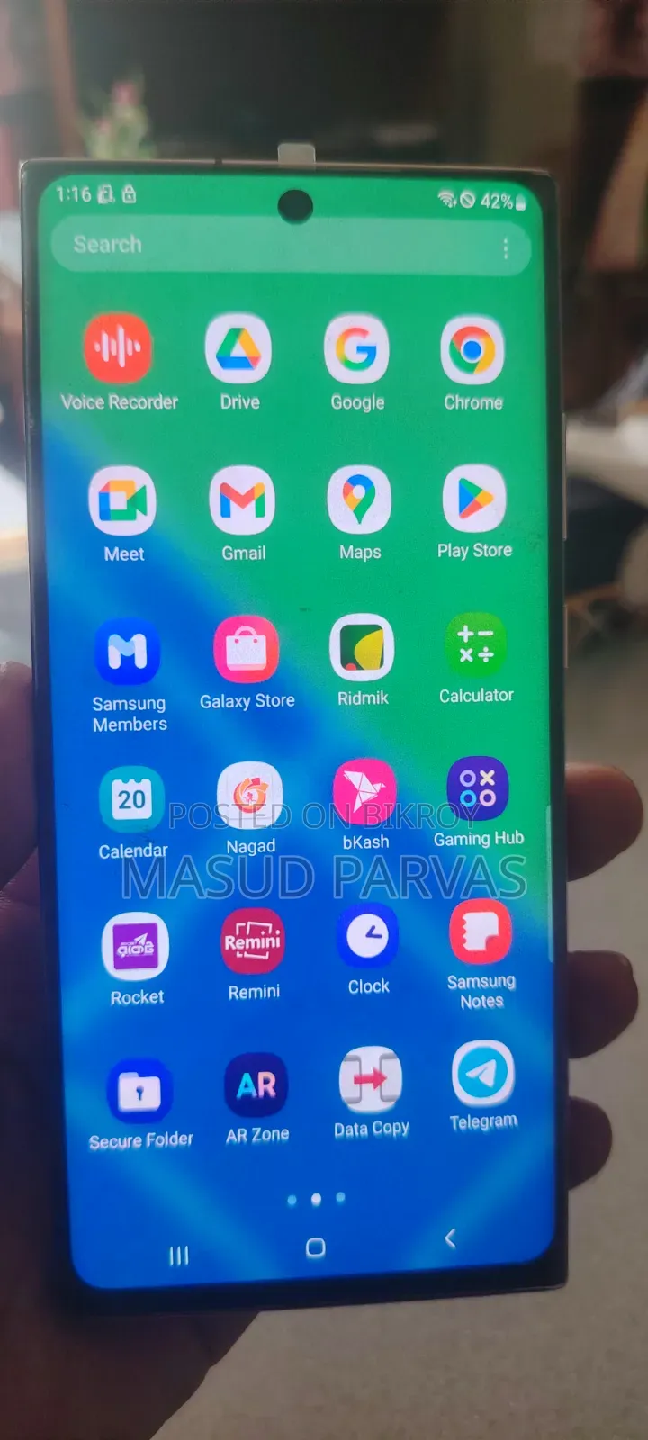Samsung Galaxy Note 20 Ultra 256 GB Pink