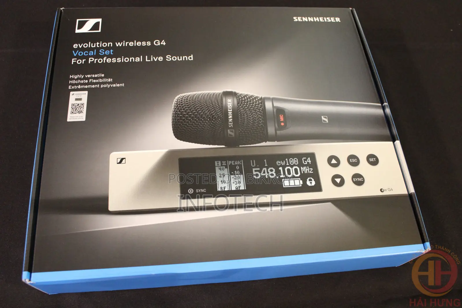 Sennheiser Ew 100-G4-835-S Cardioid, Dynamic Wireless System