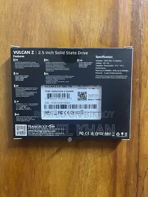 T-Force Vulcan Z 1TB SSD (সম্পূর্ণ নতুন+ ইনট্যাক্ট)