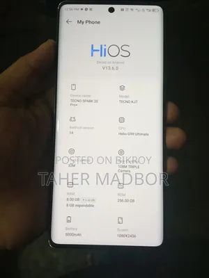 Tecno Spark 20 Pro Plus 256 GB White