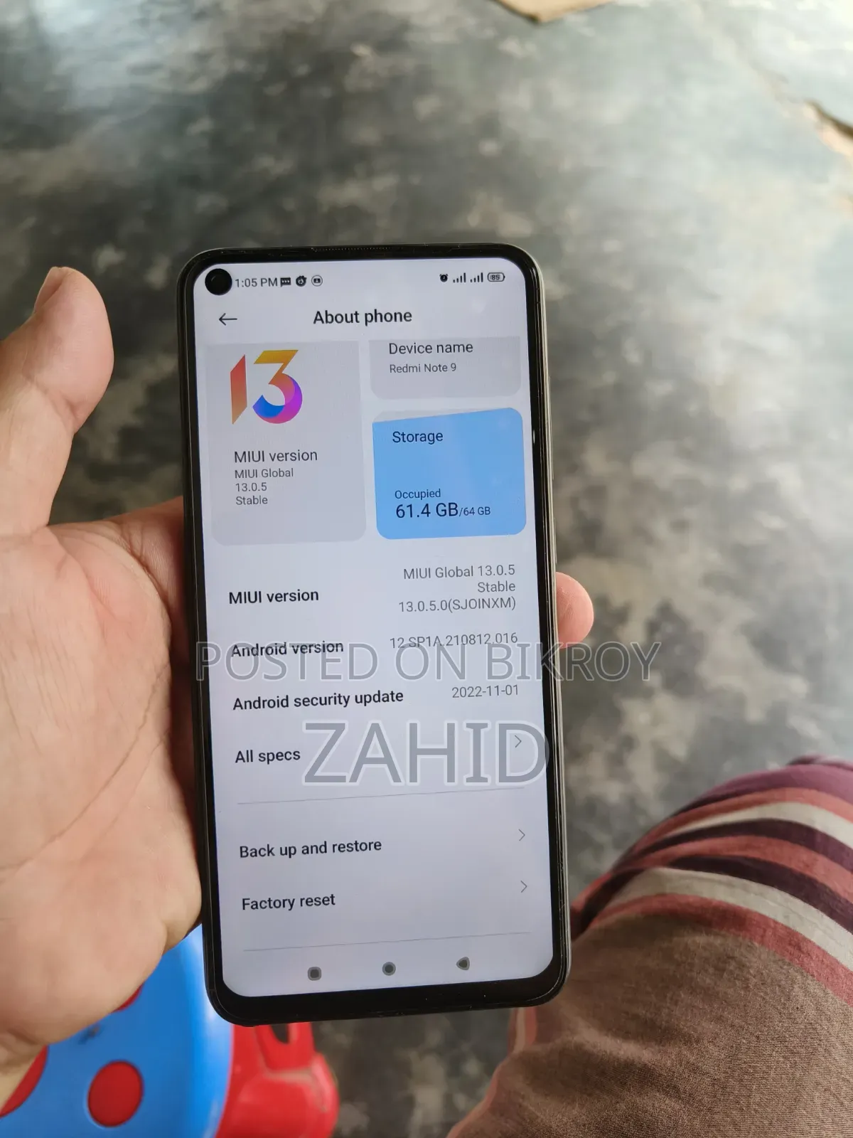 Xiaomi Redmi 9 64 GB Red