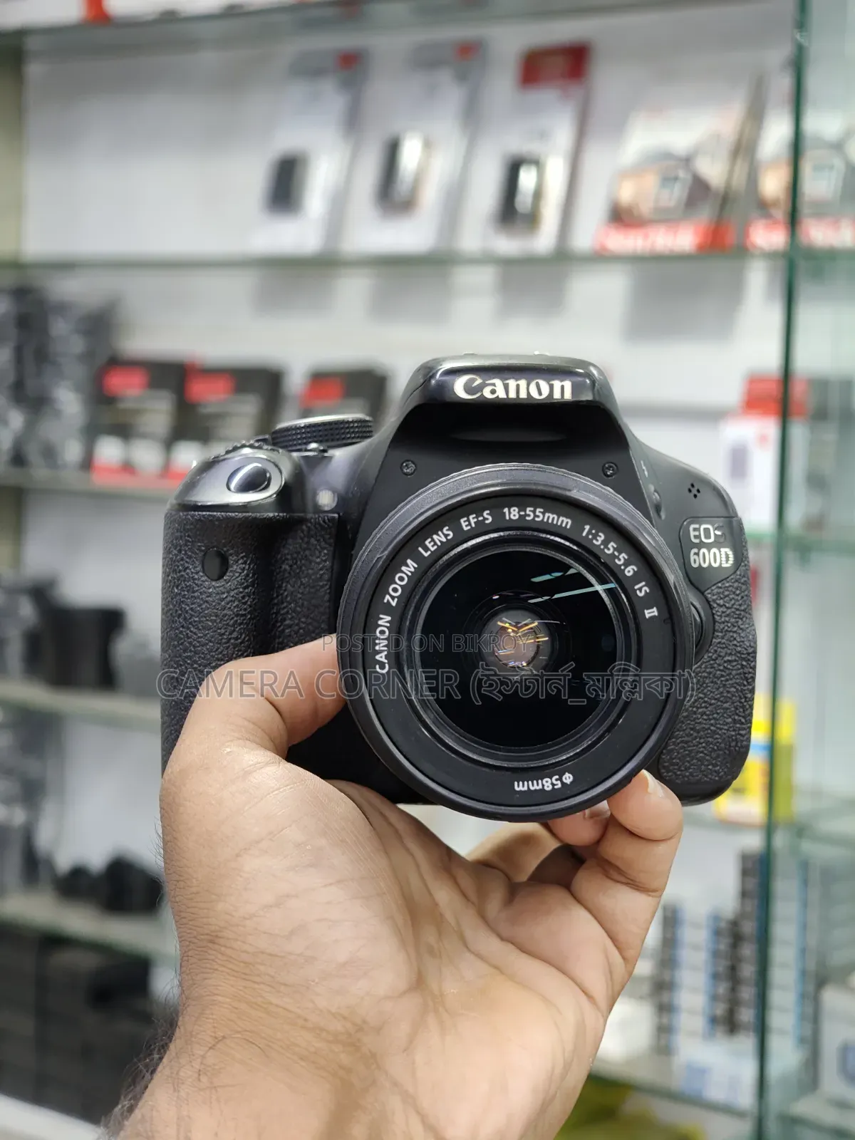 Canon 600d+18-55mm Lens