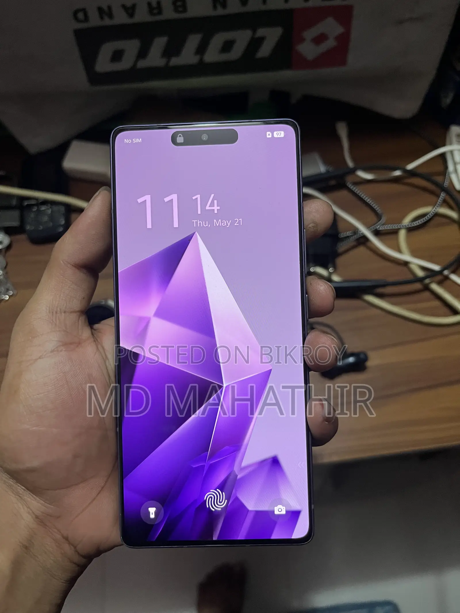 Infinix Note 50 Pro 256 GB Purple
