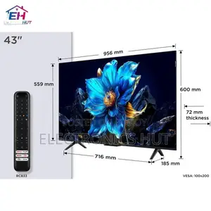 Hot Deal Offer (TCL 43p7k 43" Smart UHD HDR QLED Google TV)