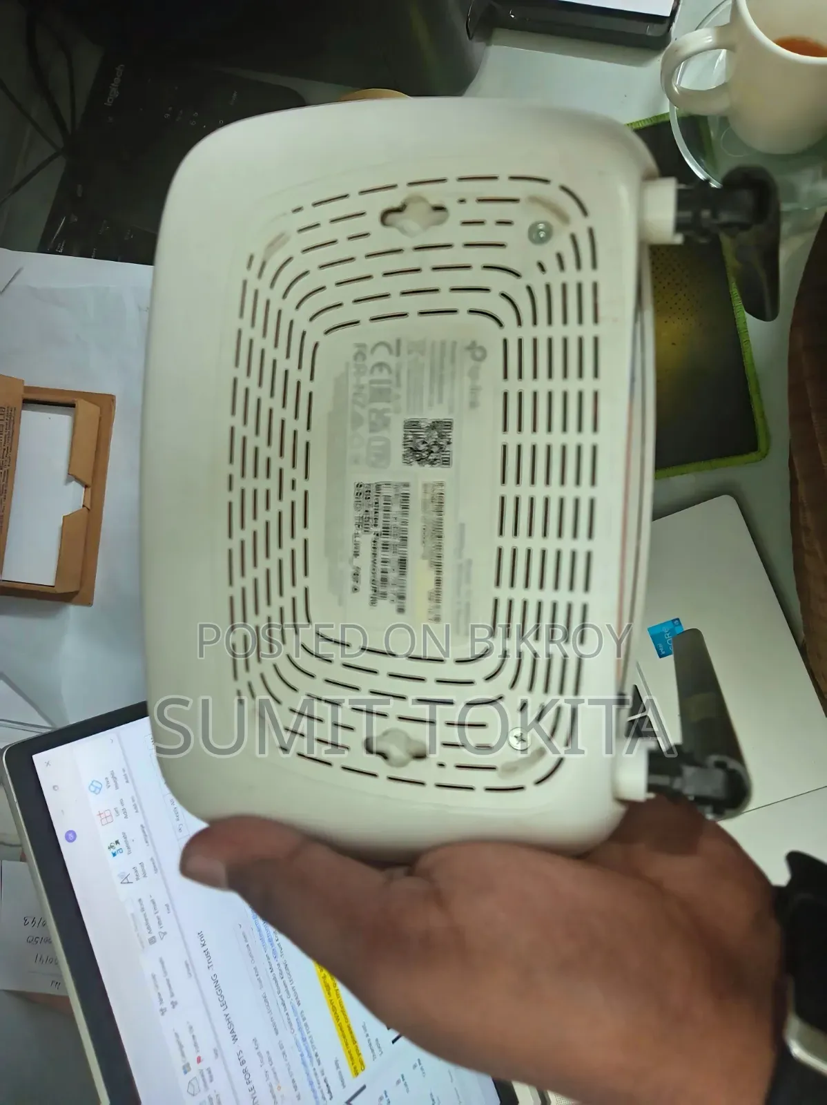Selling a fresh TP-Link router.