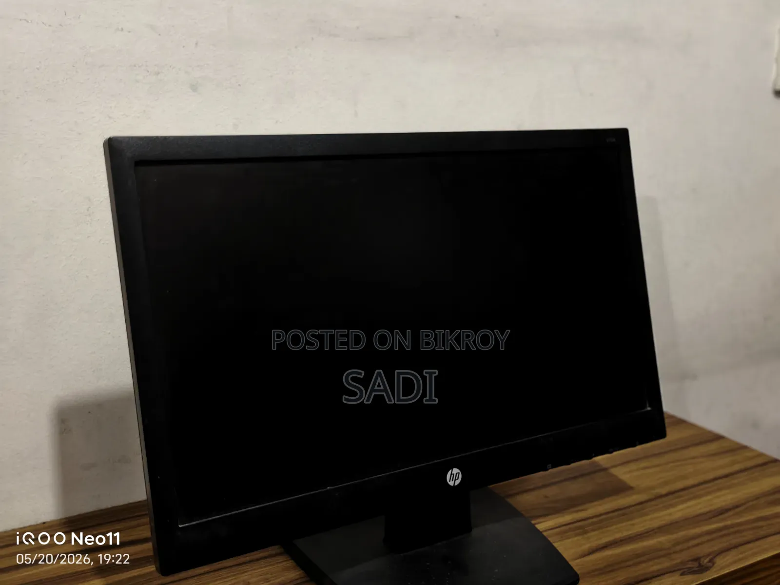 Hp 18.5" Monitor