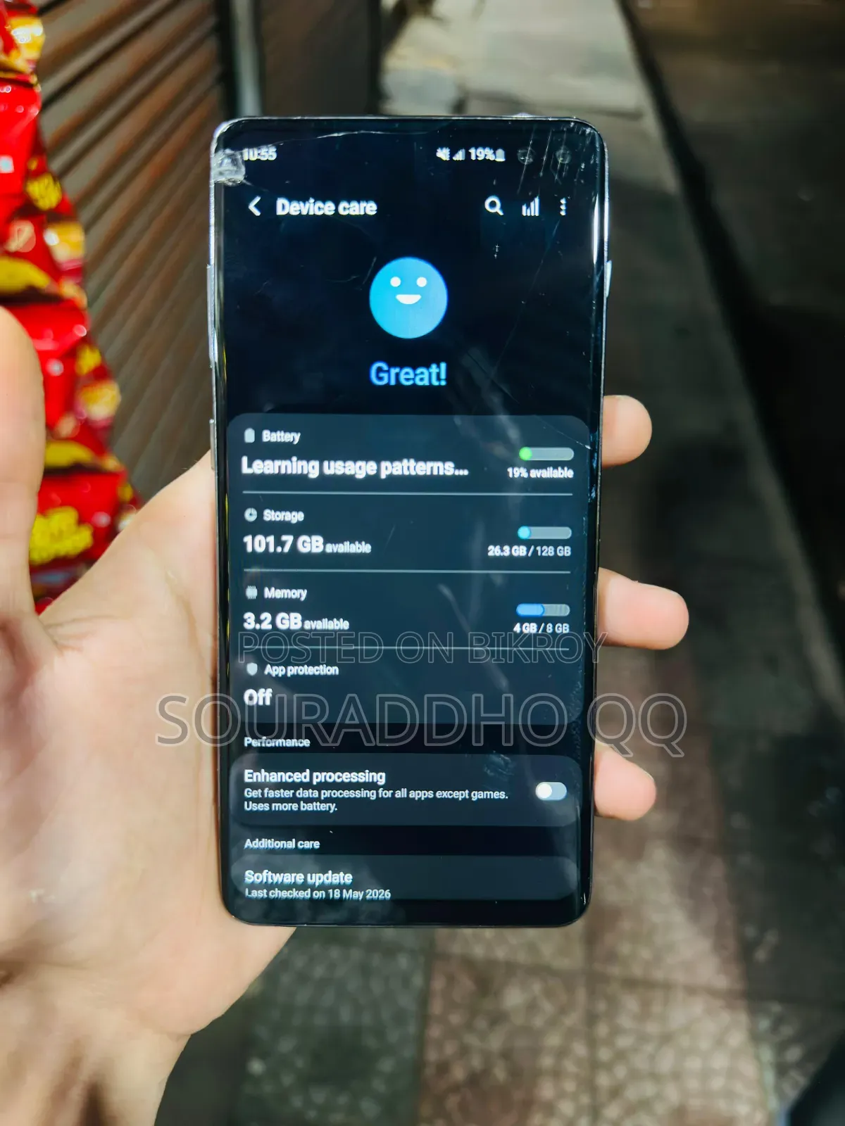 Samsung Galaxy S10 Plus 128 GB Blue