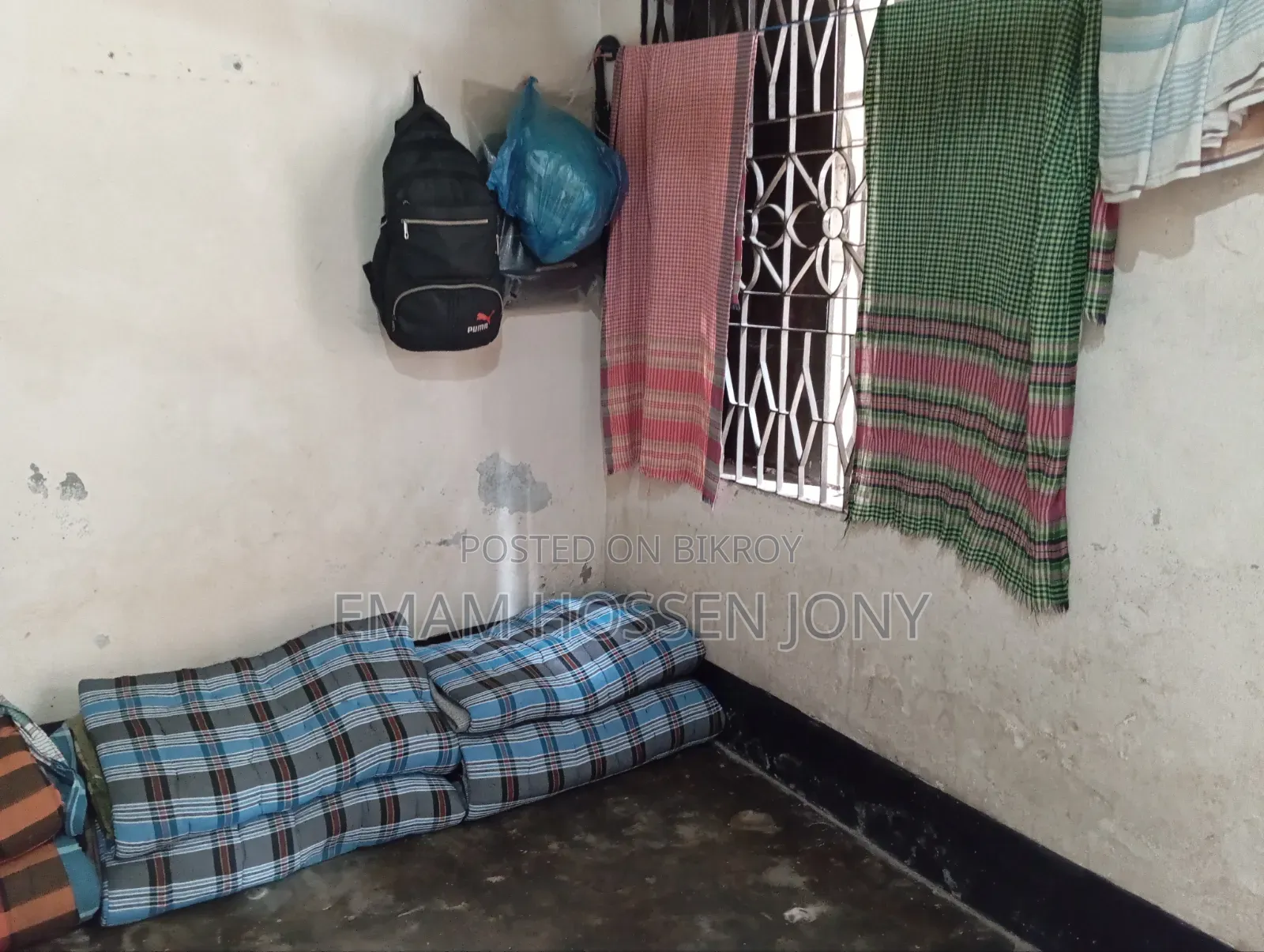 1bdrm House in Matabbar Bari Kuril, Basundhara for Rent