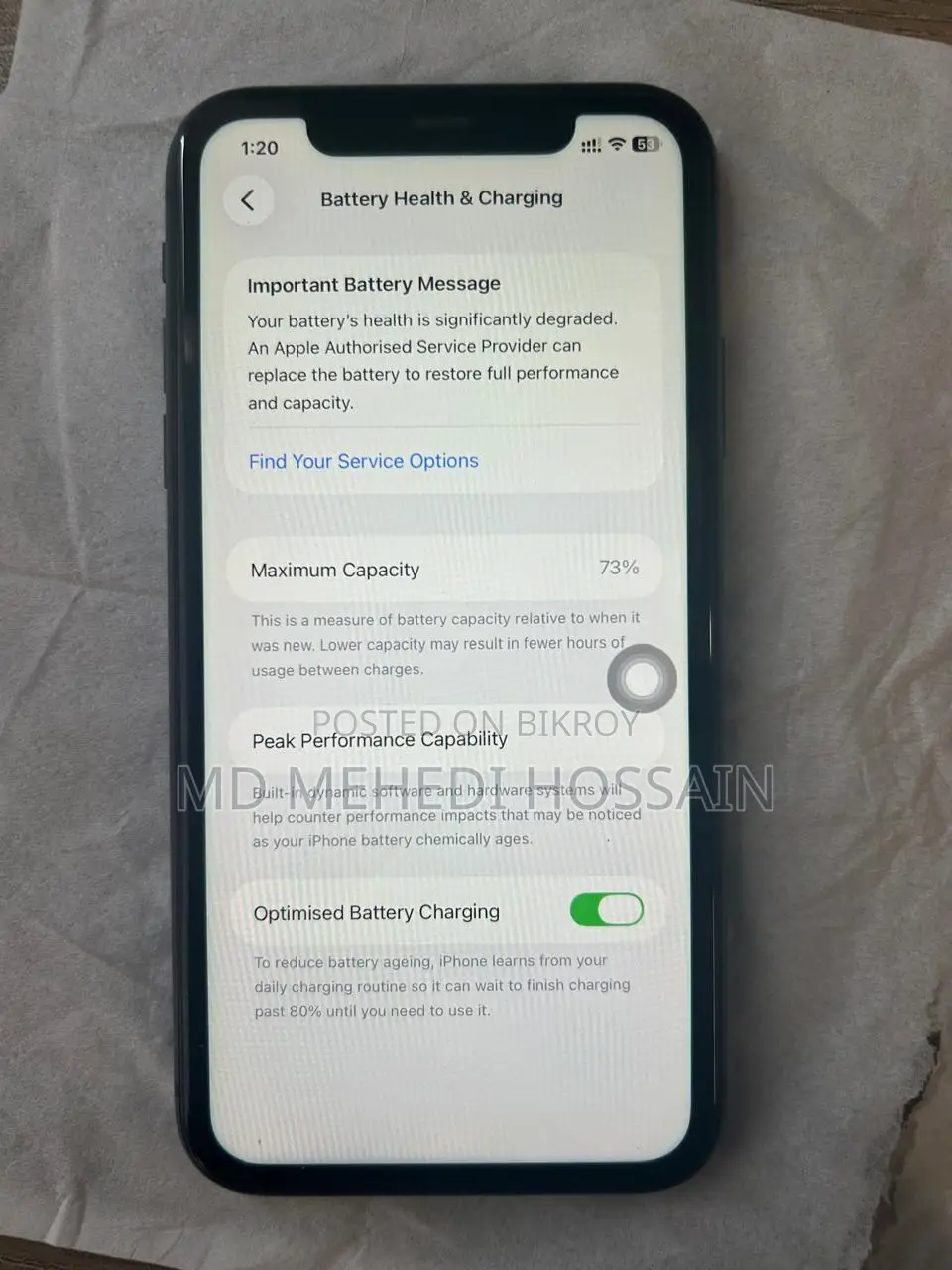 Apple iPhone 11 64 GB Black