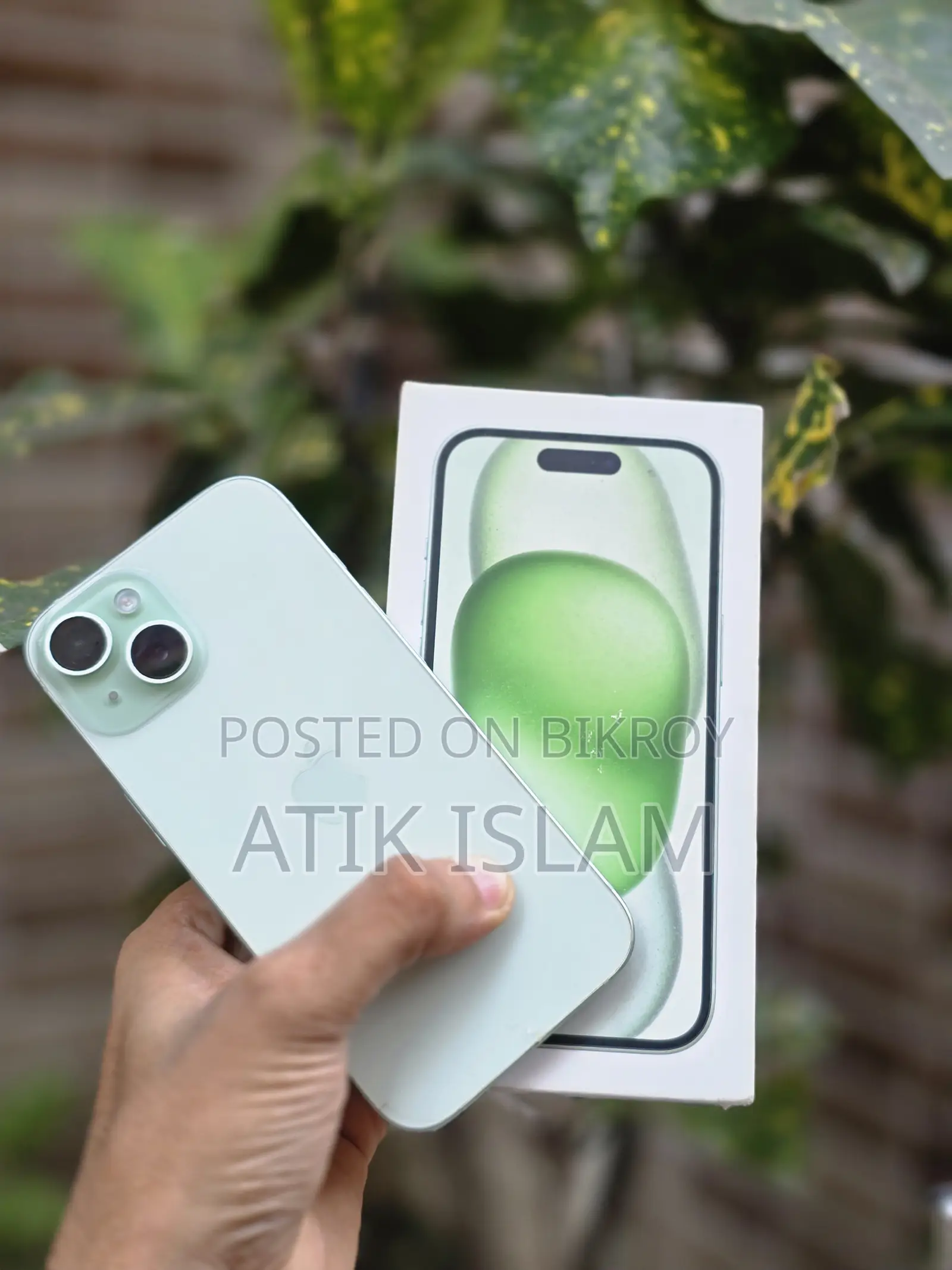 New Apple iPhone 15 128 GB Green