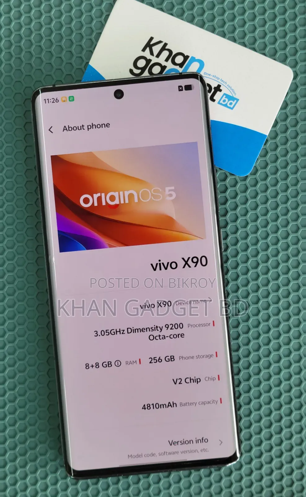 Vivo X90 256 GB Red