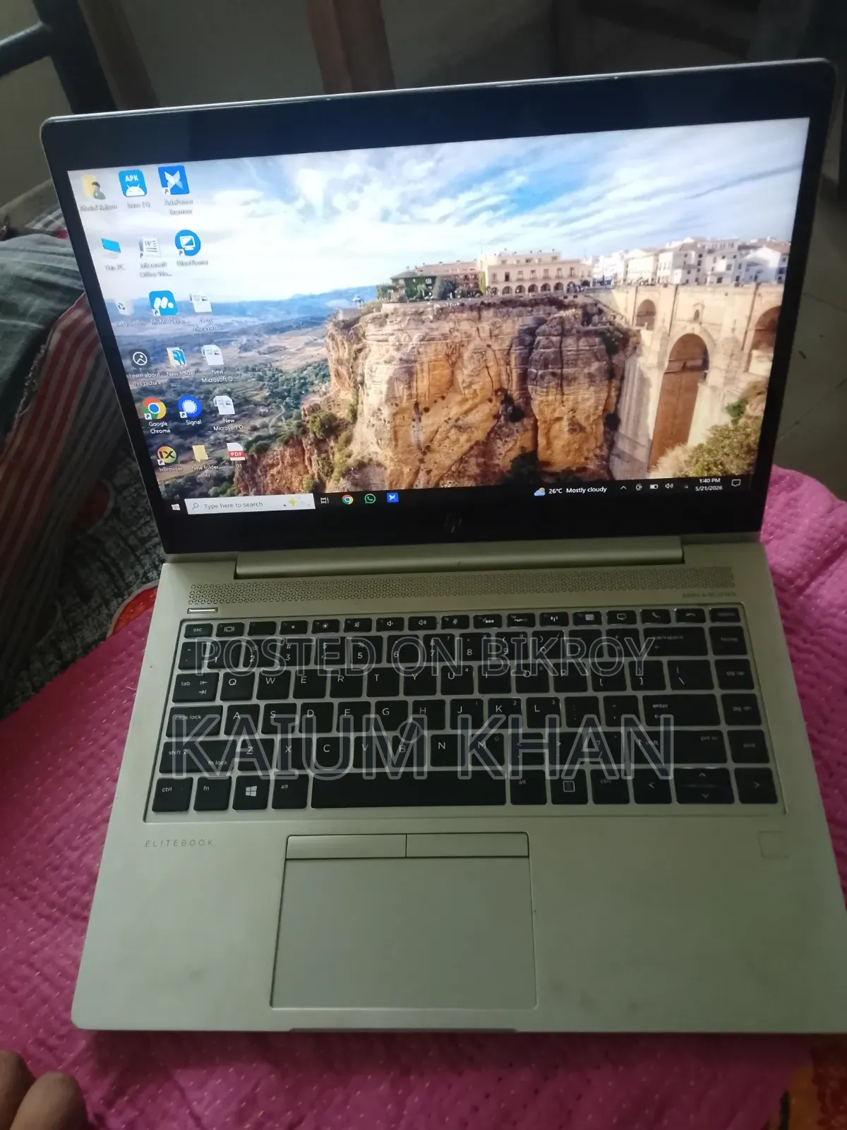 Laptop HP EliteBook 840 G5 16GB Intel Core i5 SSD 256GB