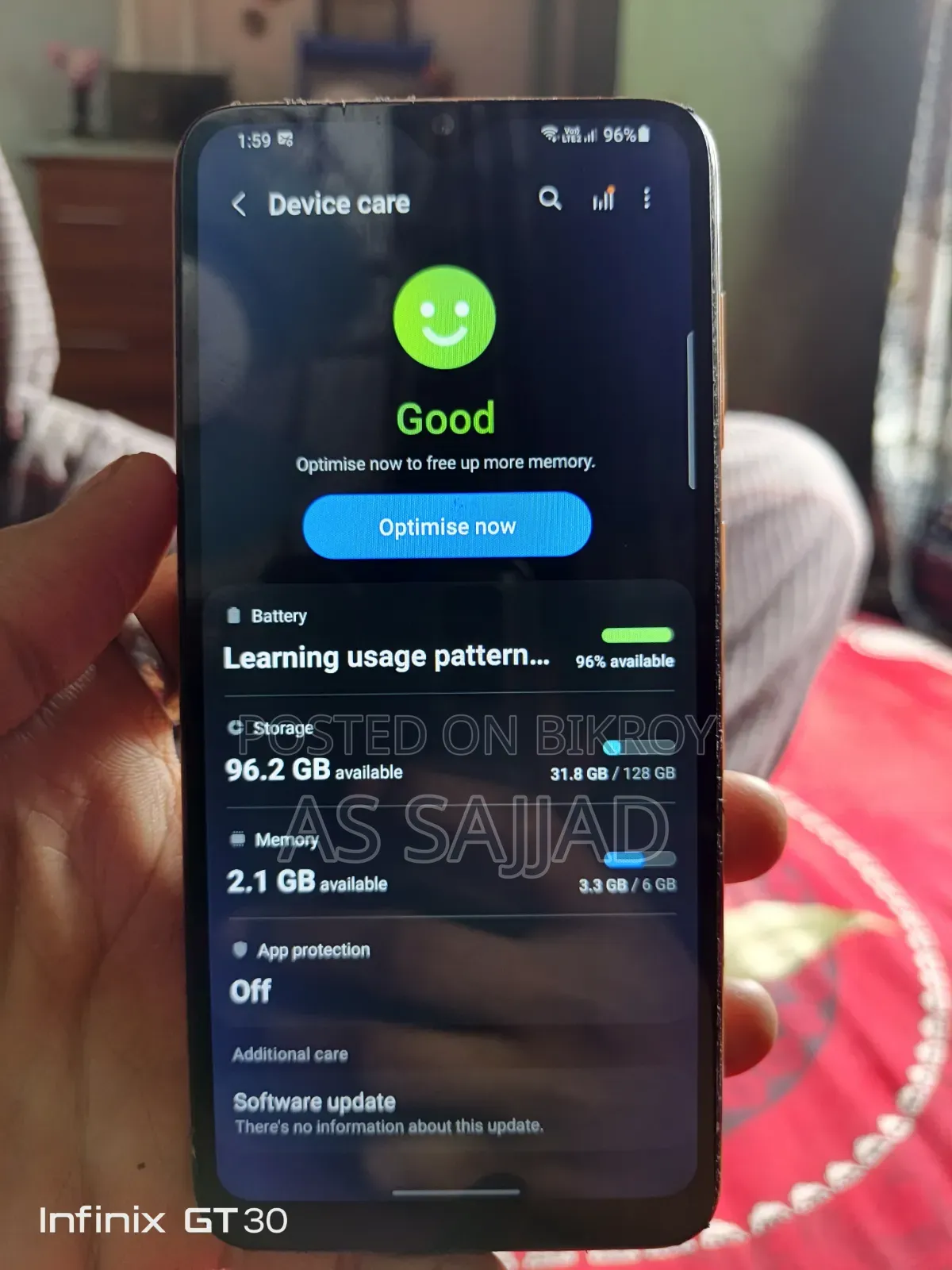 Samsung Galaxy A70 128 GB Orange