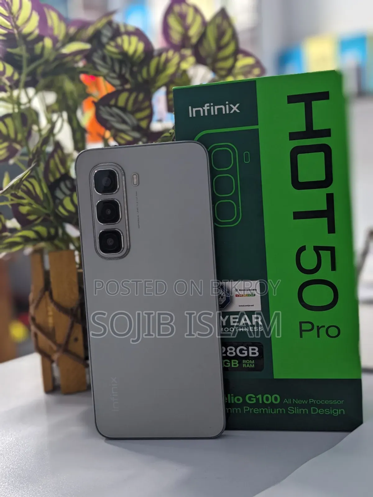 Infinix Hot 50 Pro+ 4G 128 GB Silver