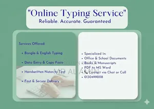 Online Bangla English Typing Service