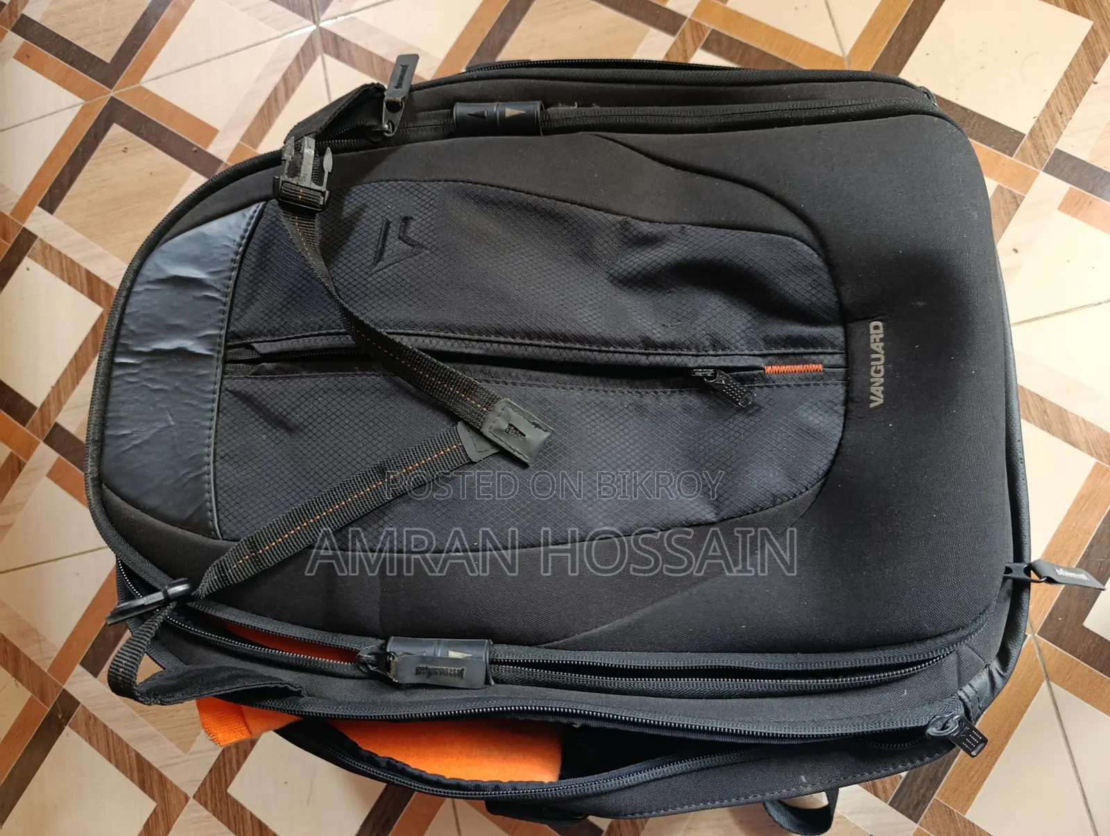 Vanguard Alta Rise 48 Backpack For DSLR, Compact Camera, Travel, Black