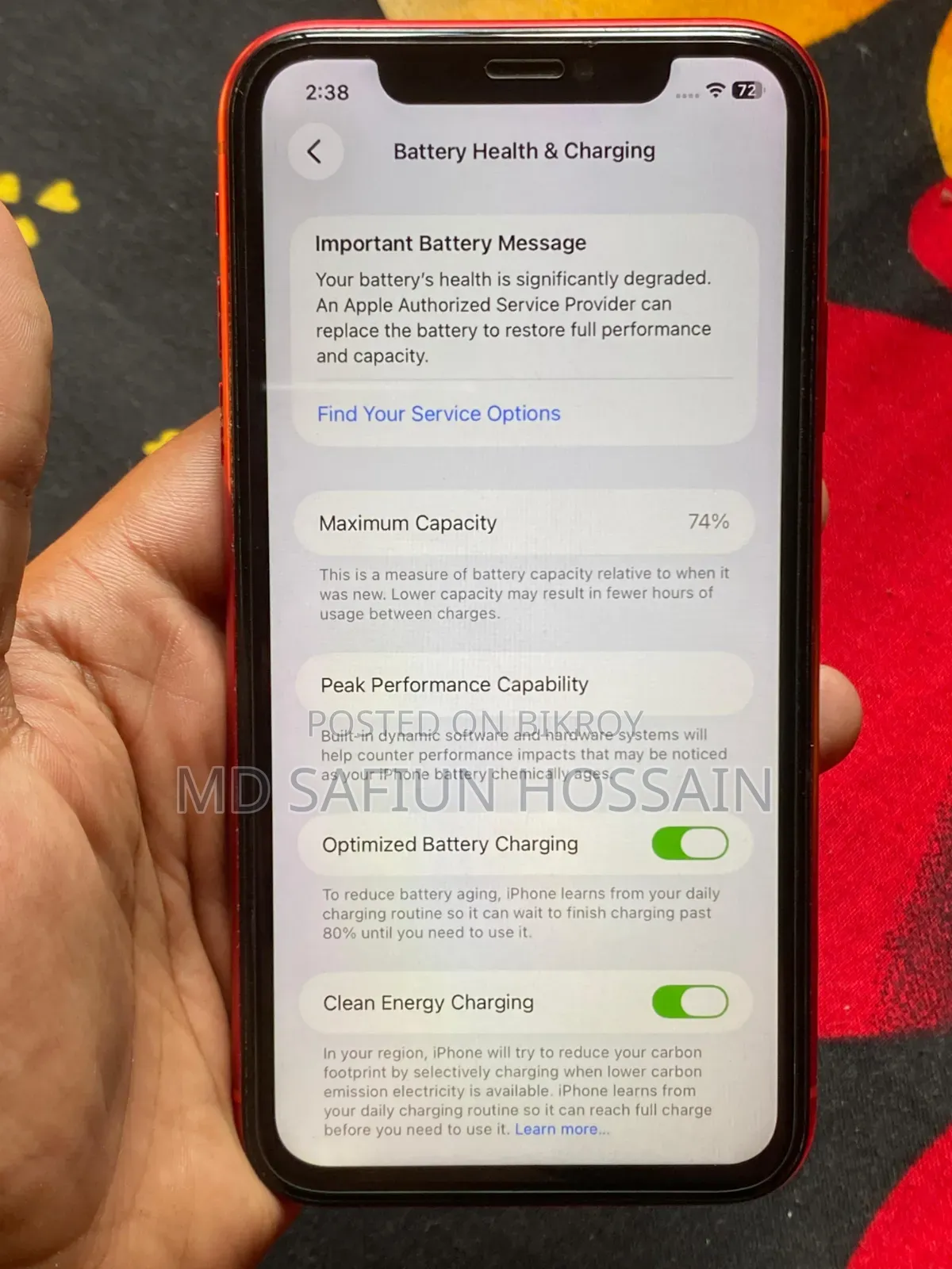 Apple iPhone 11 128 GB Red