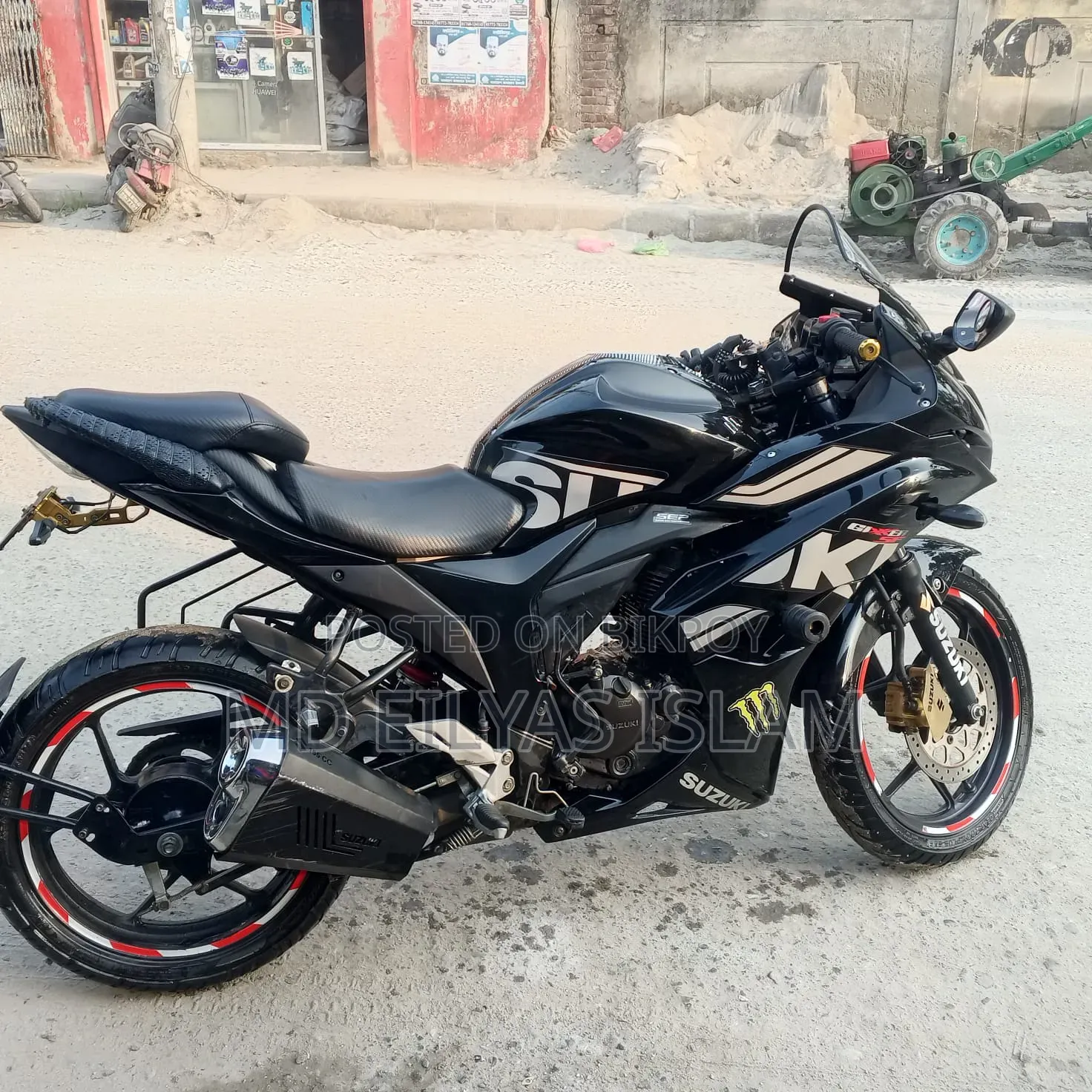 Suzuki Gixxer Monotone 2022 Black