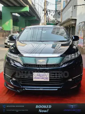 Toyota Harrier 2017 Black