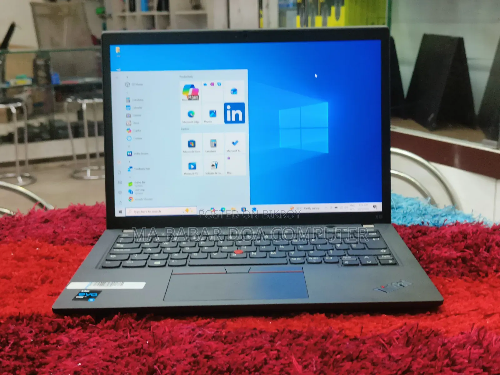 Laptop Lenovo ThinkPad X13 Gen 2 16GB Intel Core I5 SSD 256GB