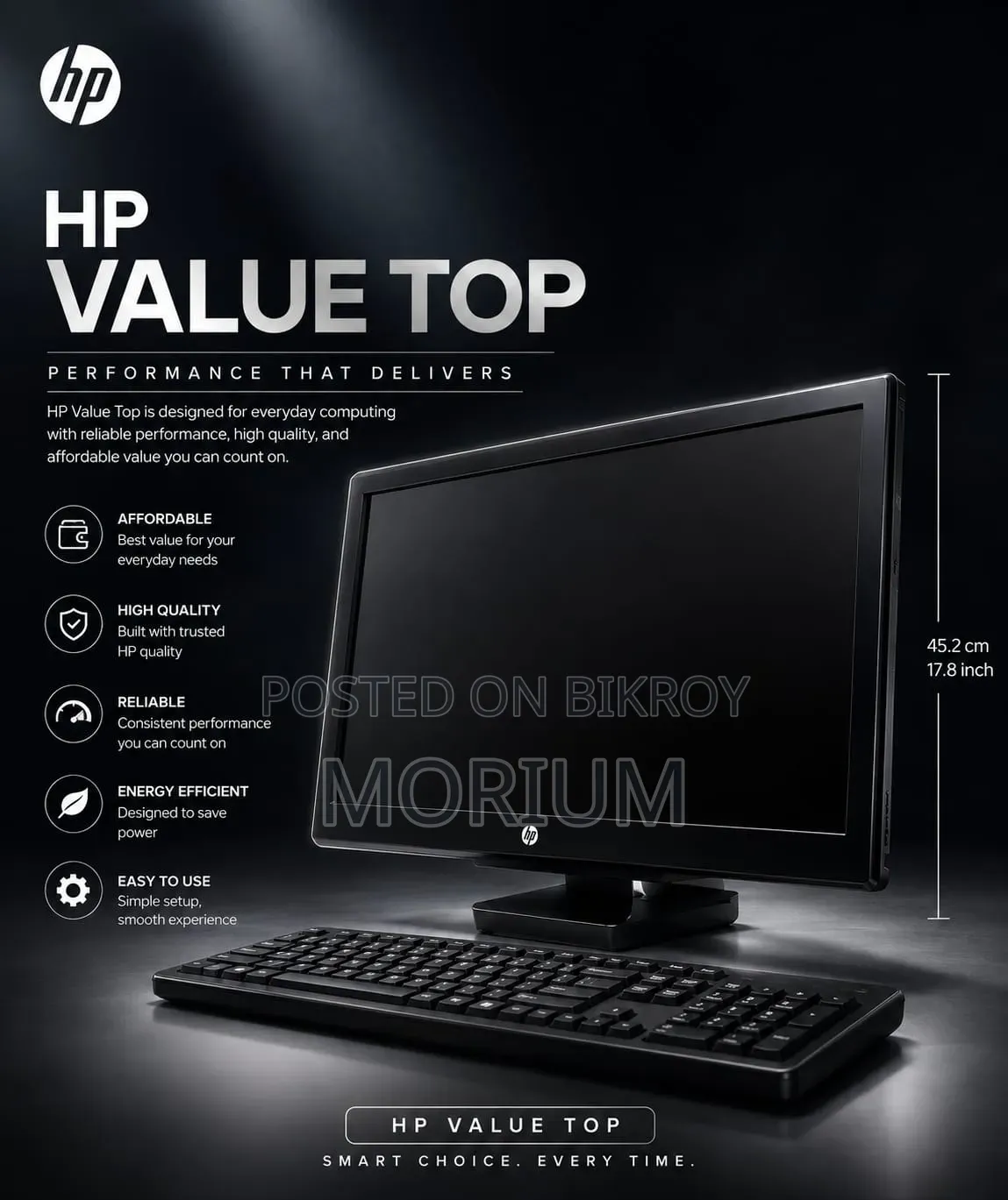Desktop Computer HP Envy 750 8GB Intel Core I3 SSD 256GB
