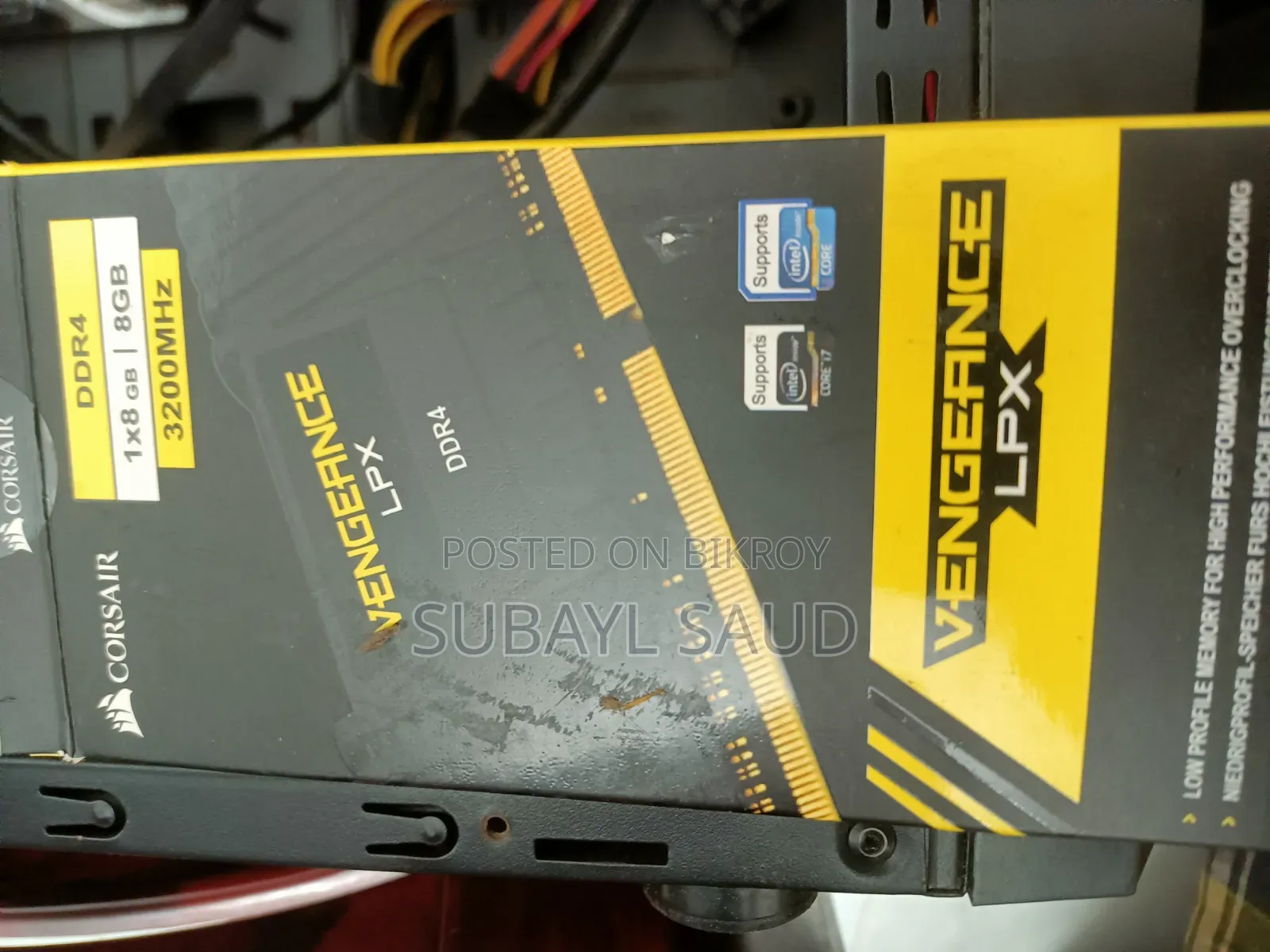 Corsair Vengeance LPX 8GB 3200MHz DDR4 Desktop RAM