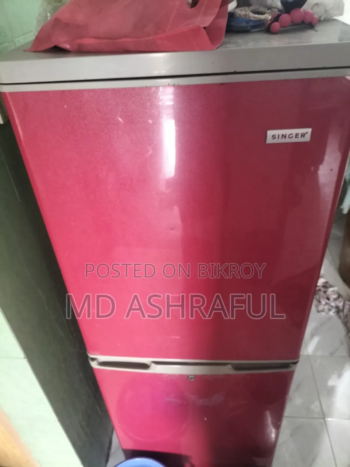 Singer Double Door Fridge for Sale