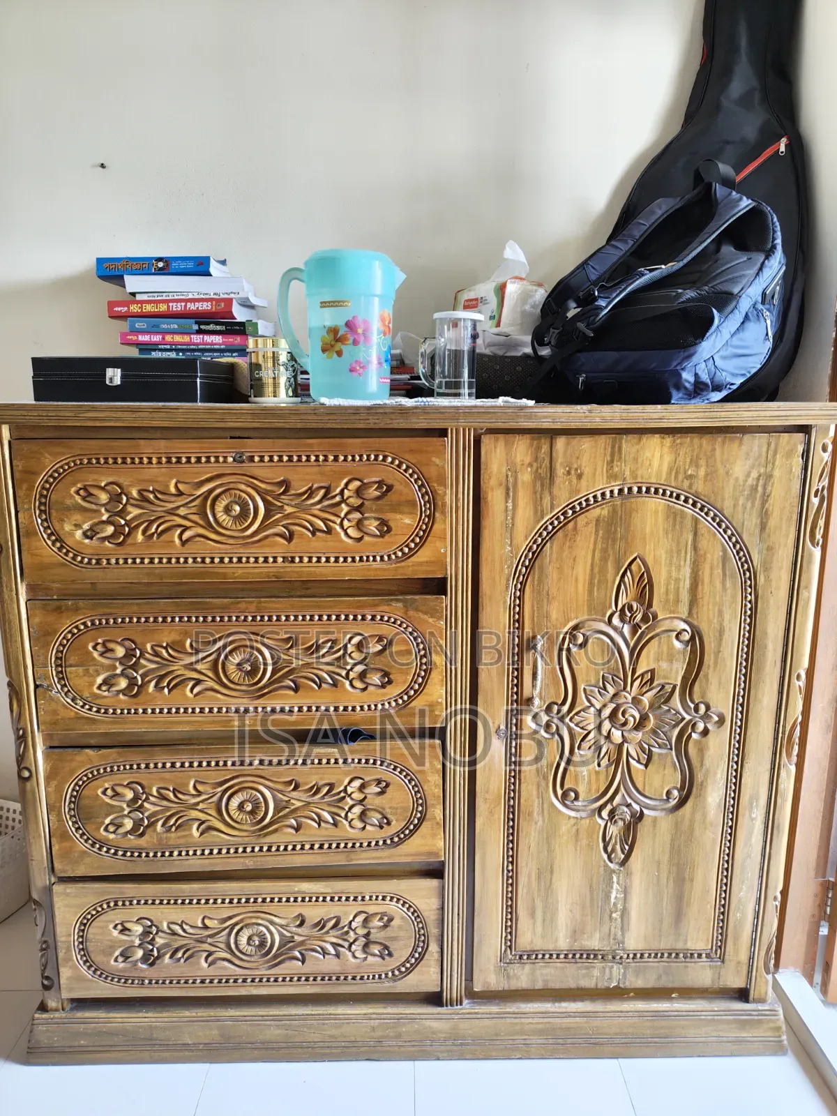 Shagun Wood Wardrobe