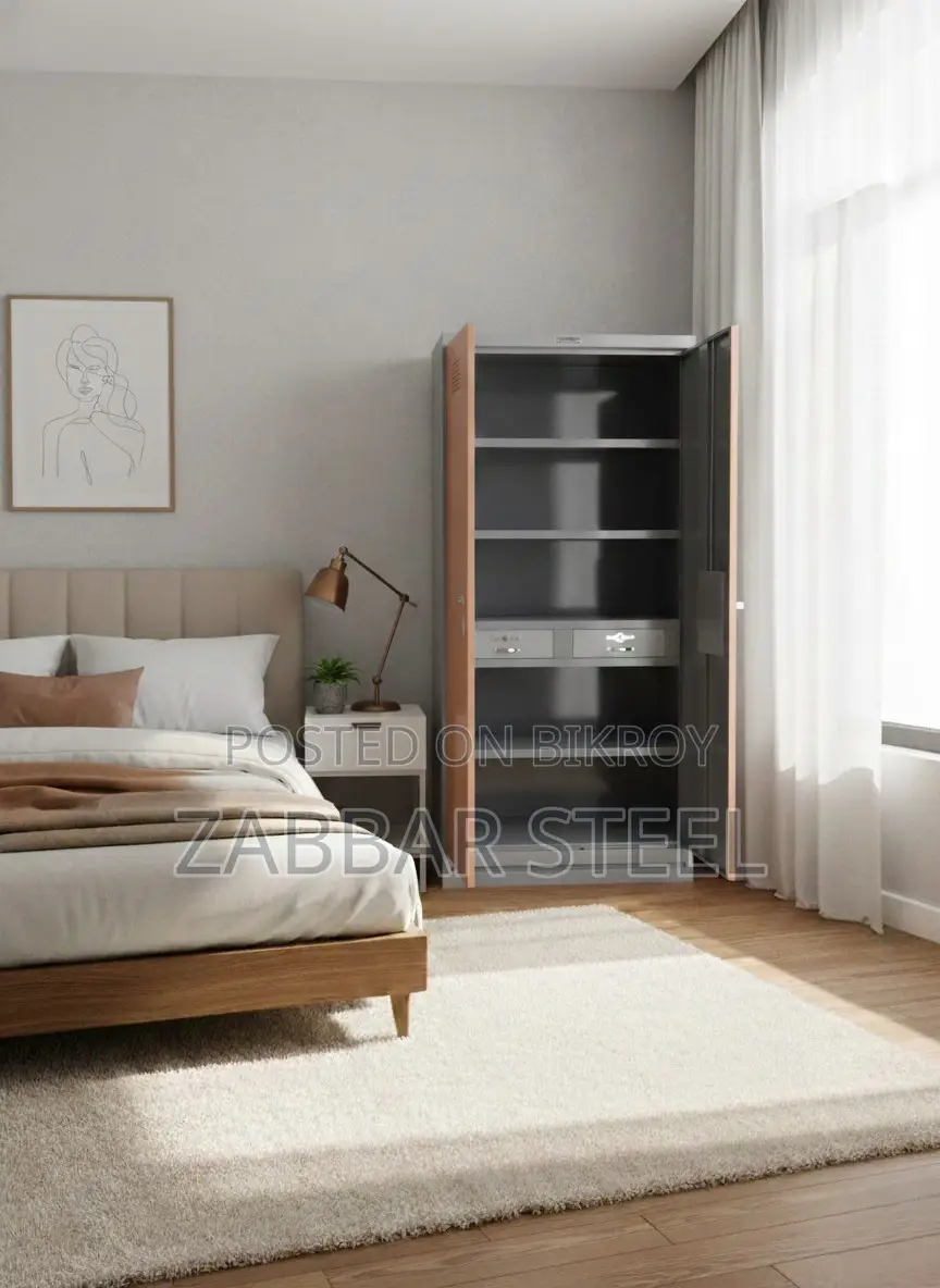 Heavy Duty Stylish Steel Almirah for Daily Use