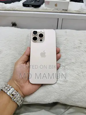 অ্যাপল আইফোন ১৬ প্রো ম্যাক্স ২৫৬ জিবি গোল্ড