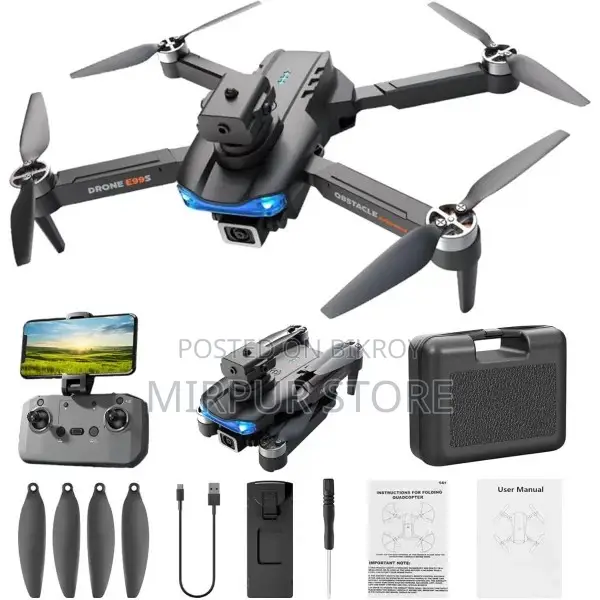 Brushless Motor Drone Camera E99s