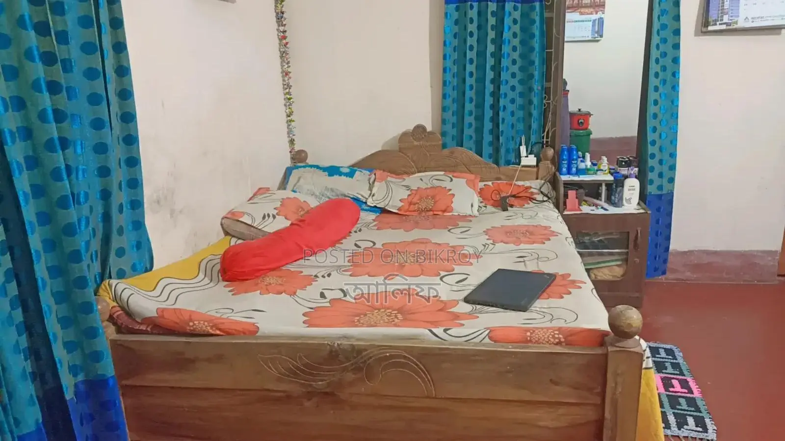 খাট জাজিম ও ড্রেসিং টেবিল বিক্রি