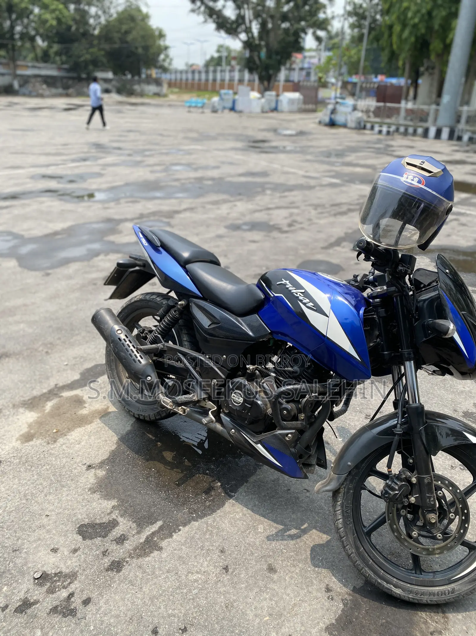 New Bajaj Pulsar 150 2022 Blue