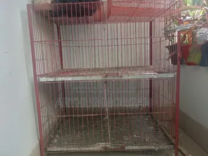Heavy Iron Custom Made Multi-Tier Cage কবুতর/মুরগির মজবুত লোহার খাঁচা