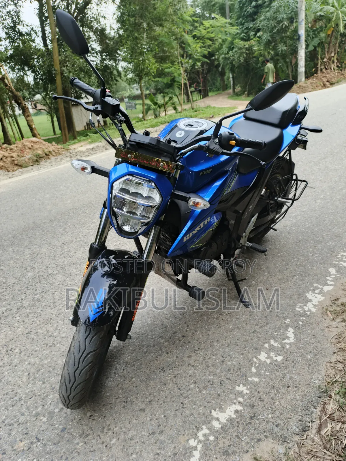Suzuki Gixxer Fi ABS 2025 Blue