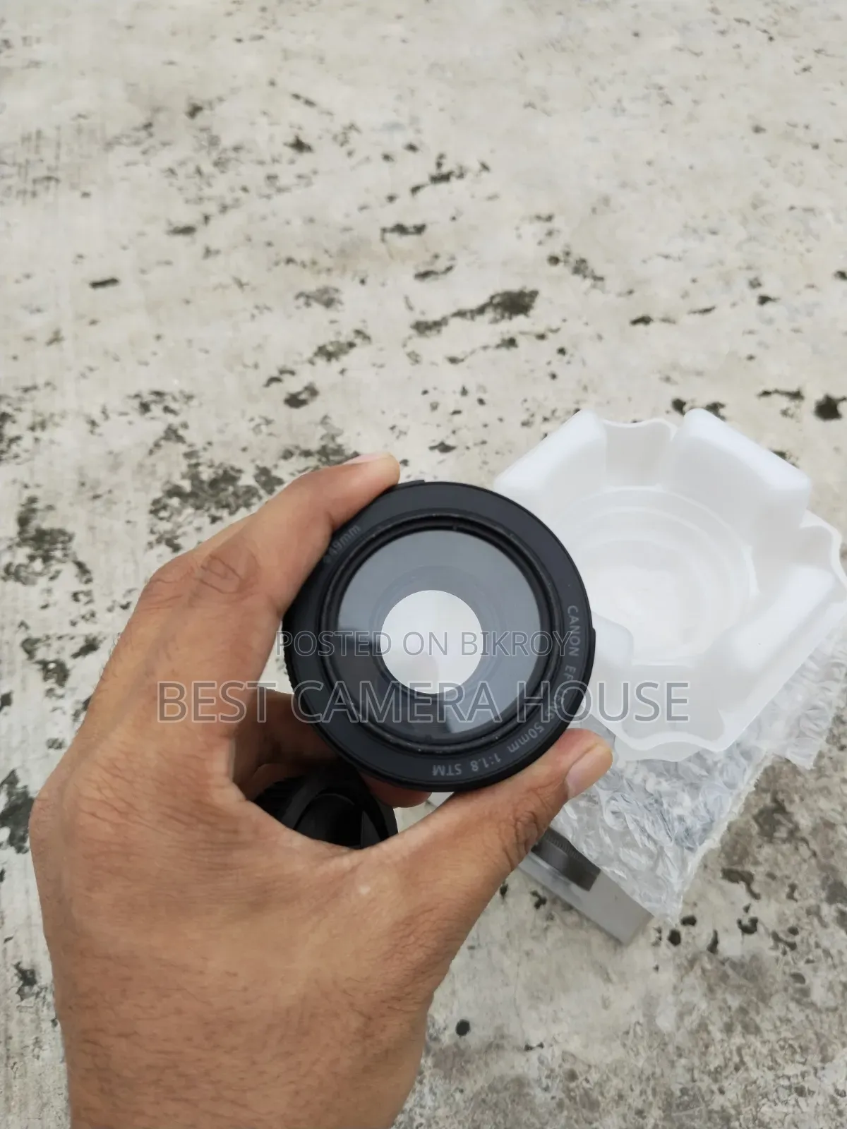 Canon 50mm STM Prime With Box