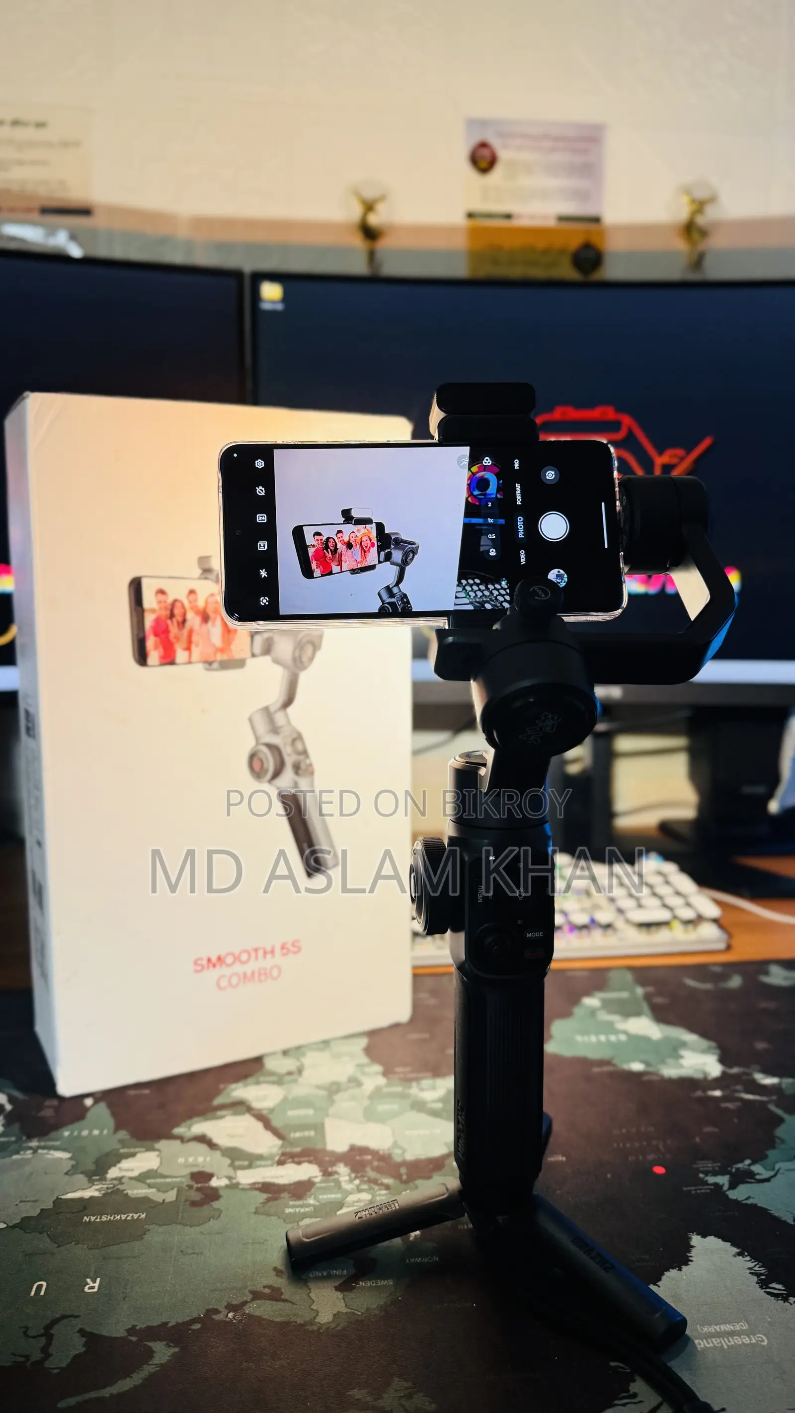 Zhiyun Smooth 5s 3-Axis Smartphone Handheld Gimbal Combo