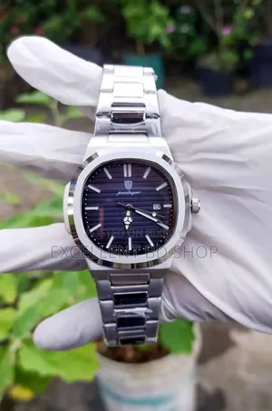 পোয়েদাগার ৬১৩ লাক্সারি স্টেইনলেস স্টিল স্ট্র্যাপ ওয়াচ