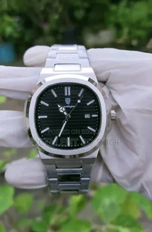 Poedagar 613 Luxury Stainless Steel Strap Watch