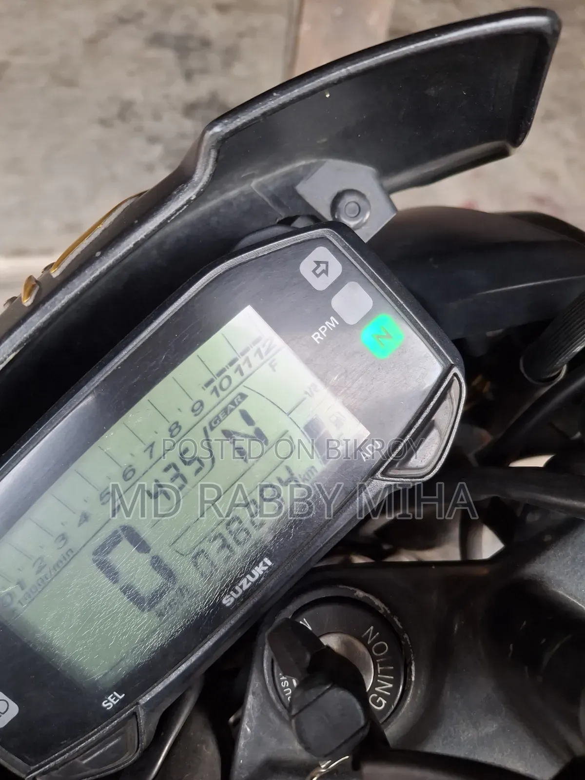 Suzuki Gixxer Monotone 2017 Red
