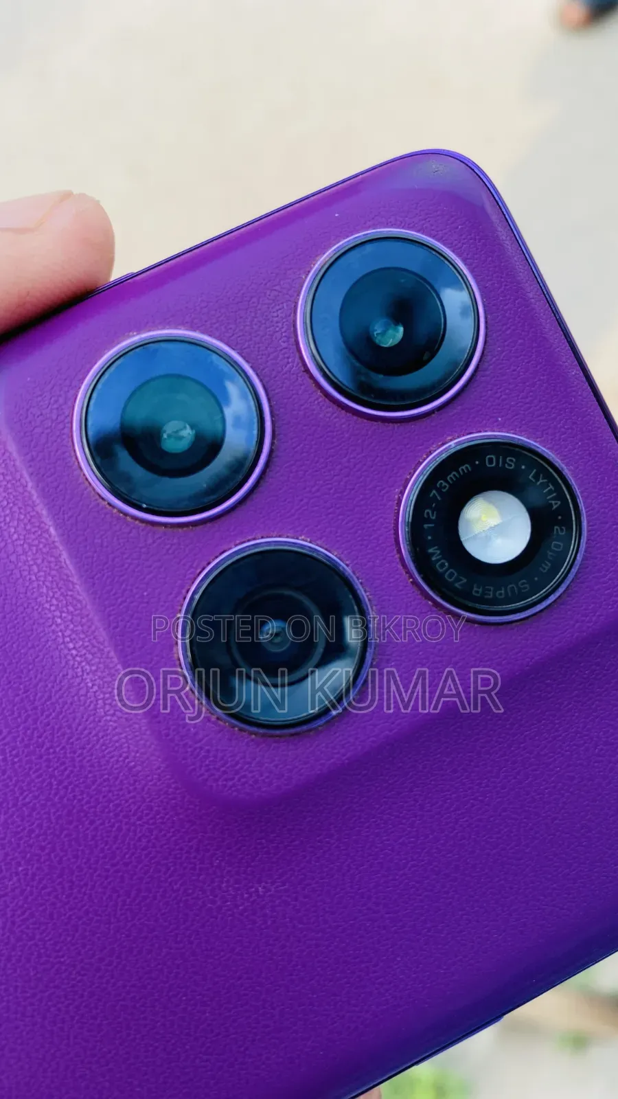 Motorola Edge 60 Pro 256 GB Purple