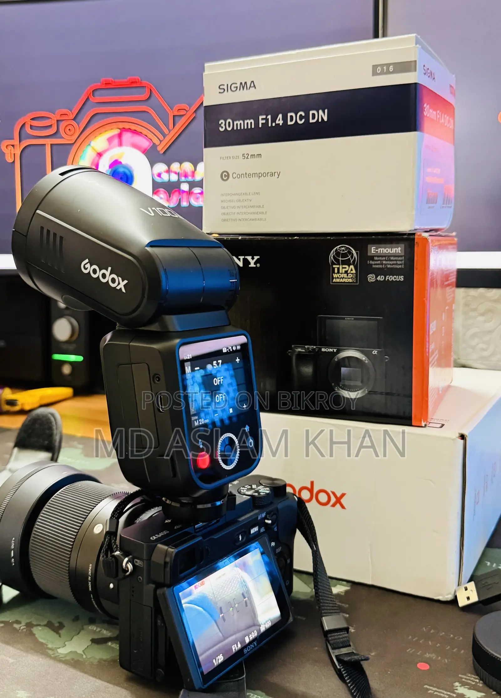 Godox V100 on-Camera Flash (Sony)