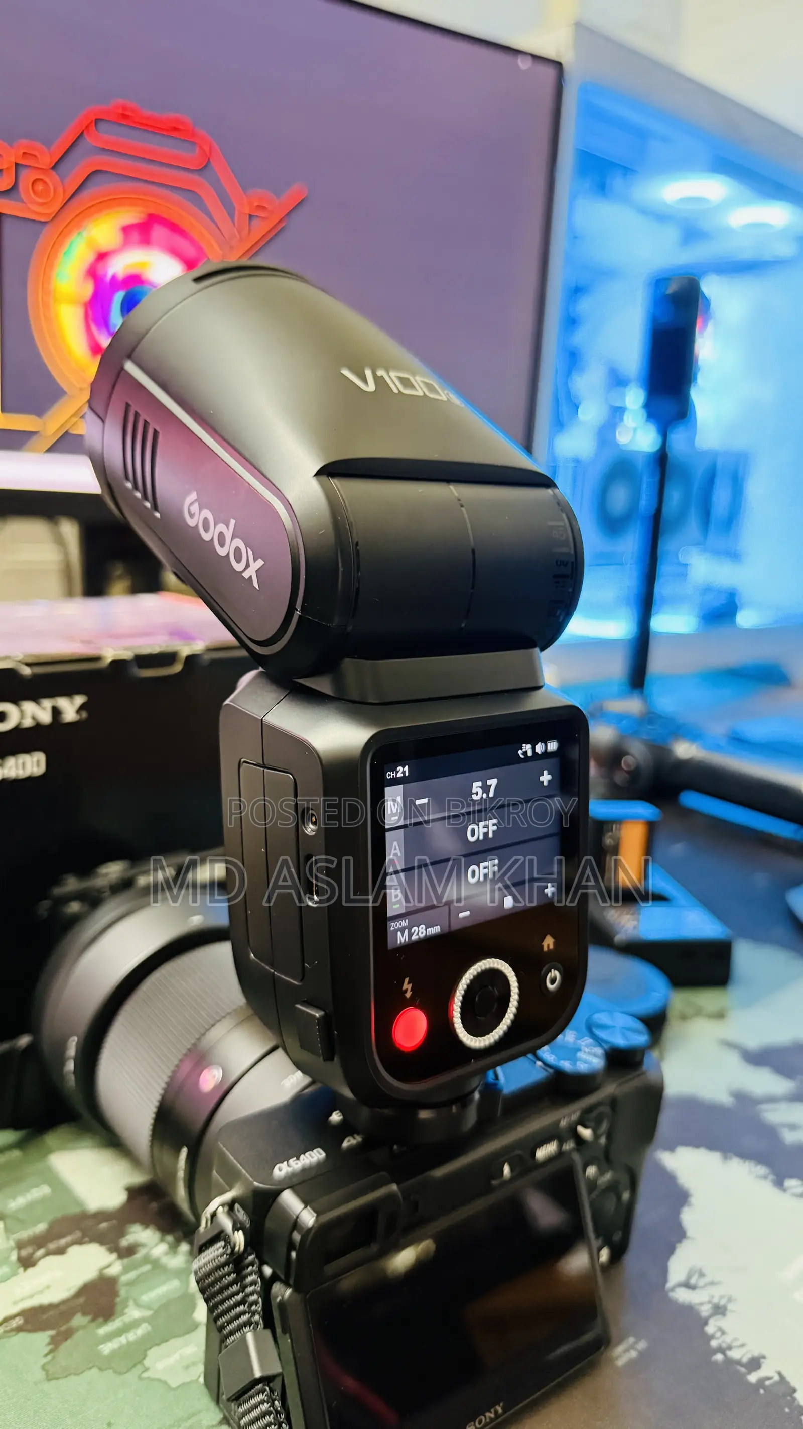 Godox V100 on-Camera Flash (Sony)
