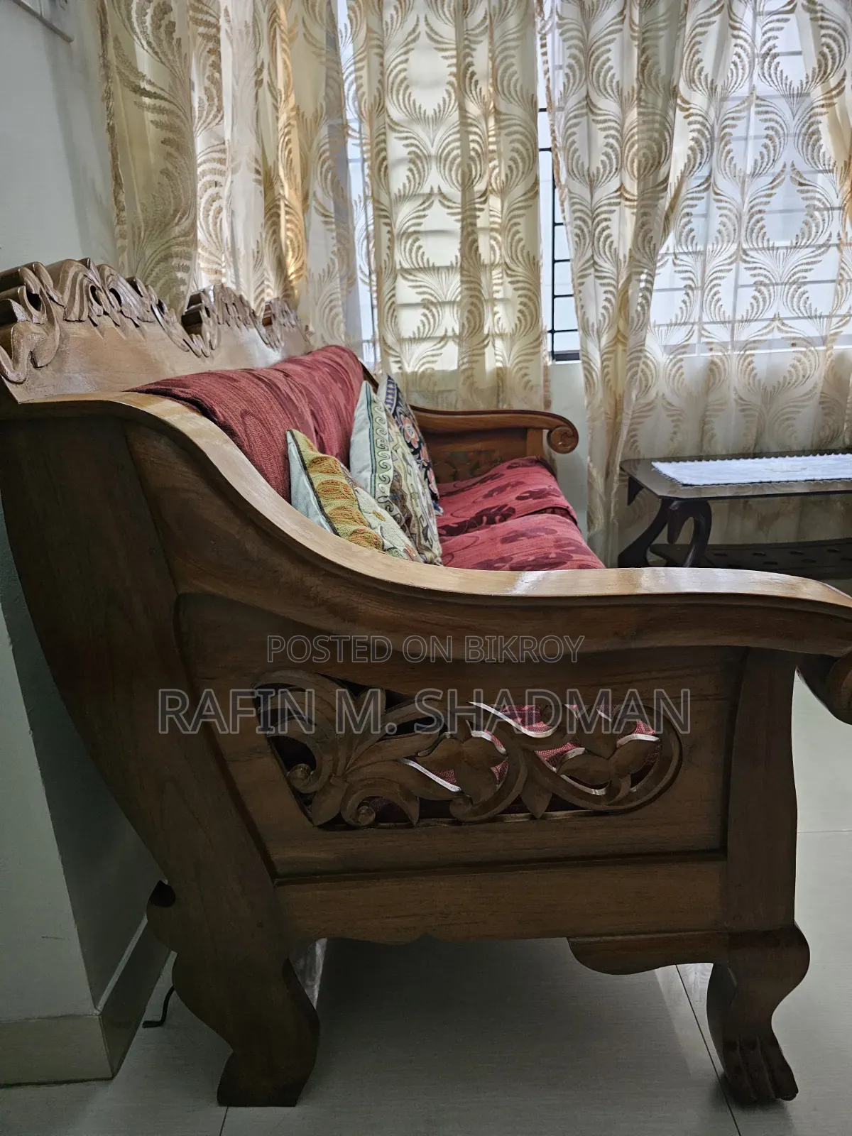 সোফা সেট (সেগুন কাঠ)