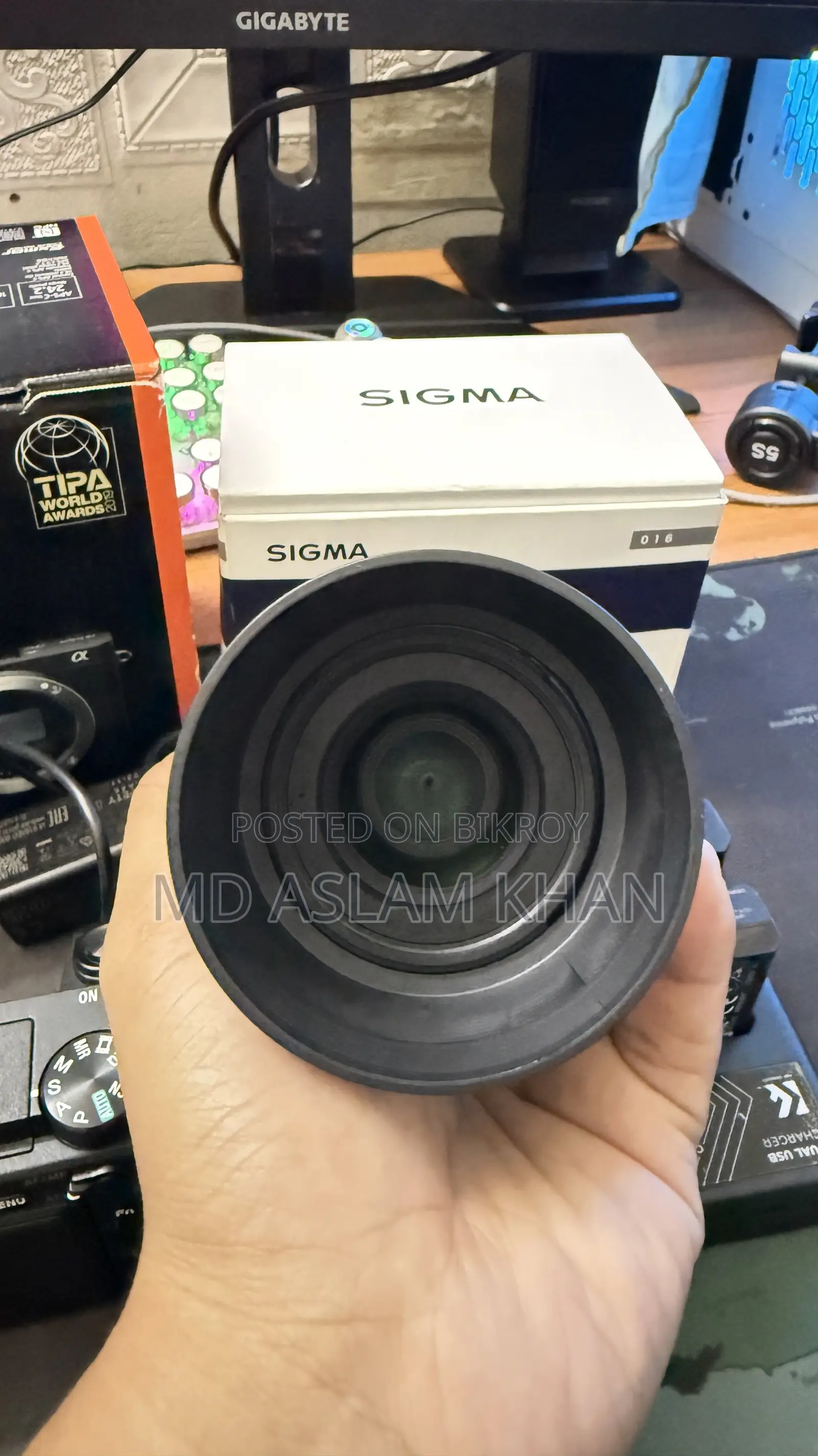 Sigma 30mm F/1.4 Dc Dn Sony Lens