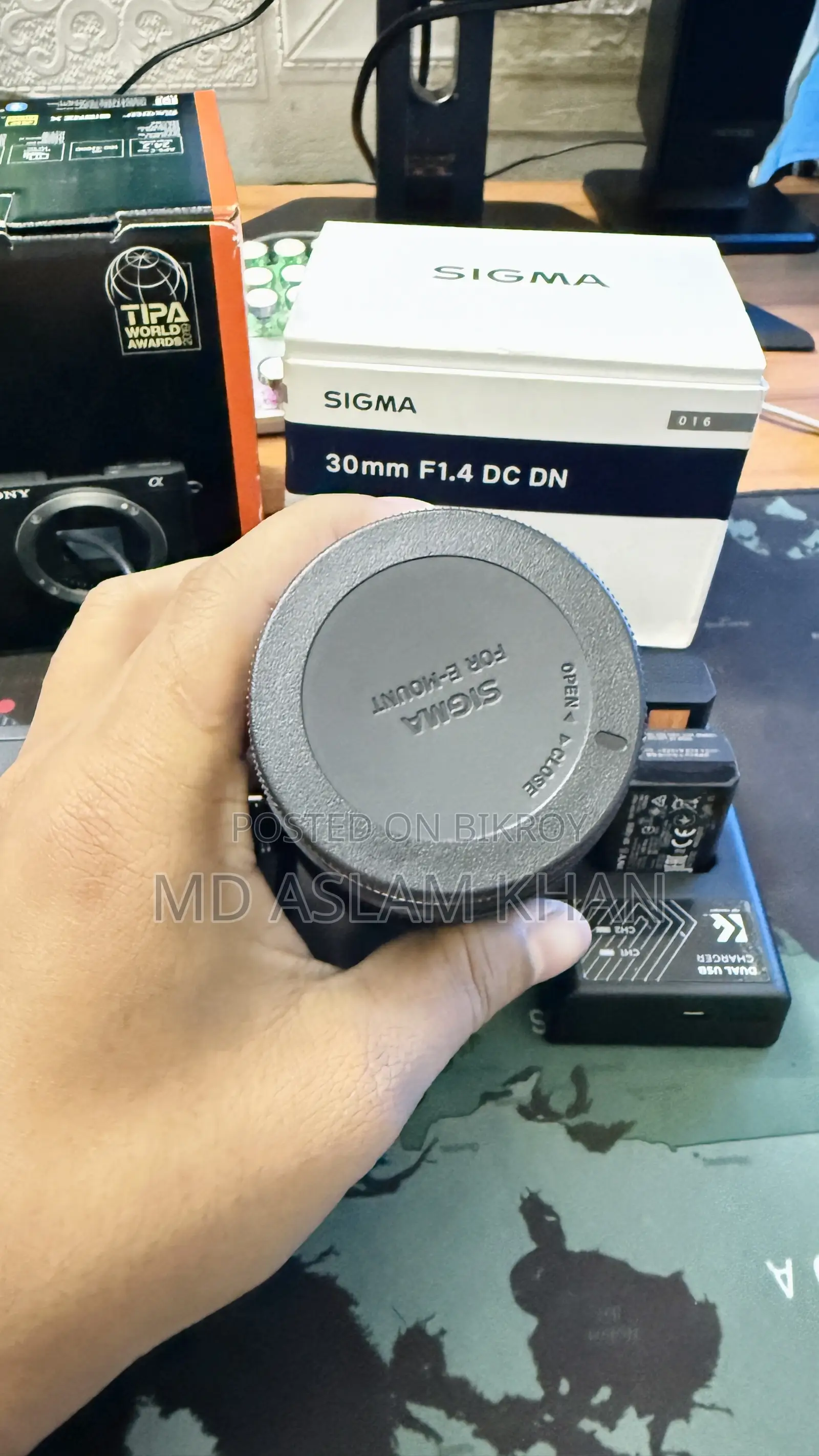 Sigma 30mm F/1.4 Dc Dn Sony Lens