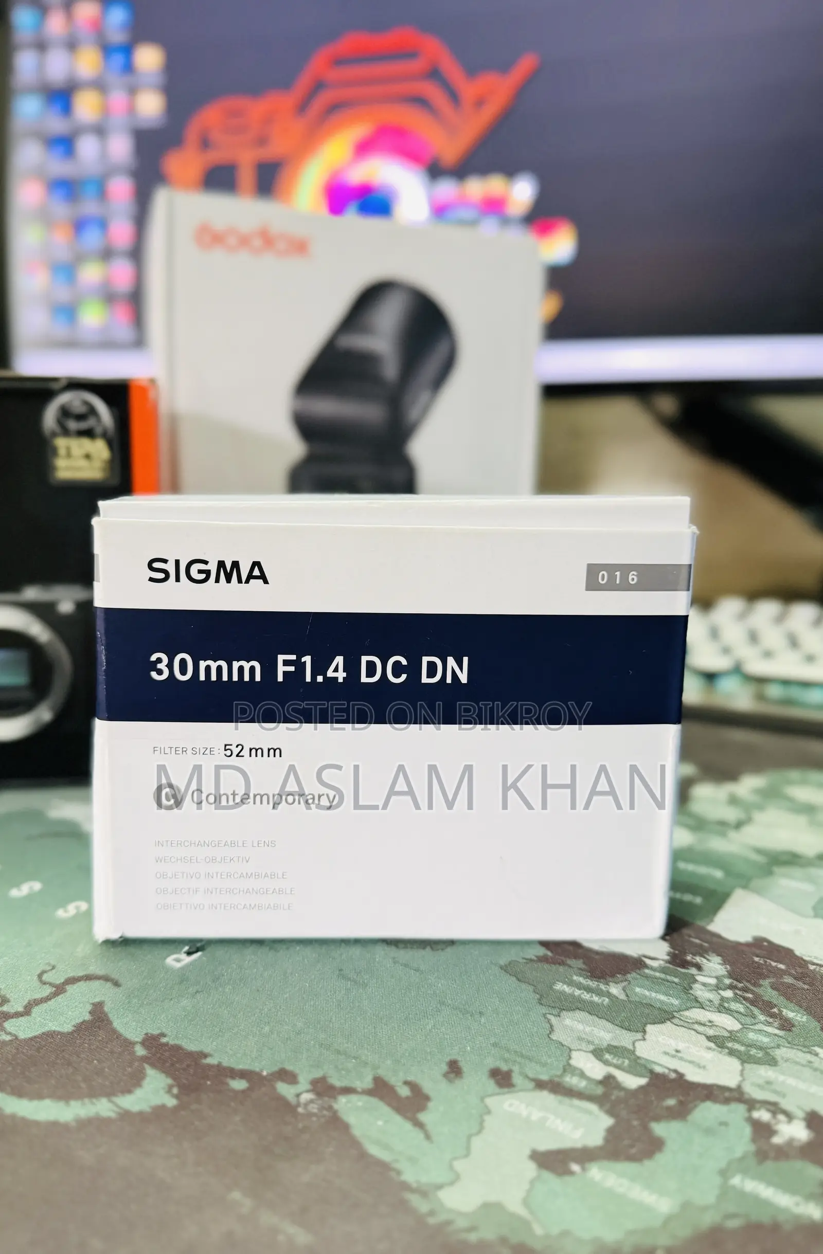 Sigma 30mm F/1.4 Dc Dn Sony Lens