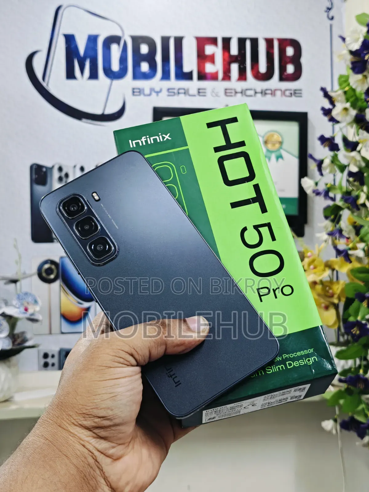 Infinix Hot 50 Pro 4G 128 GB Black