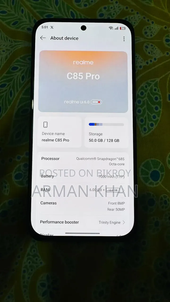 Realme C85 Pro 128 GB Purple